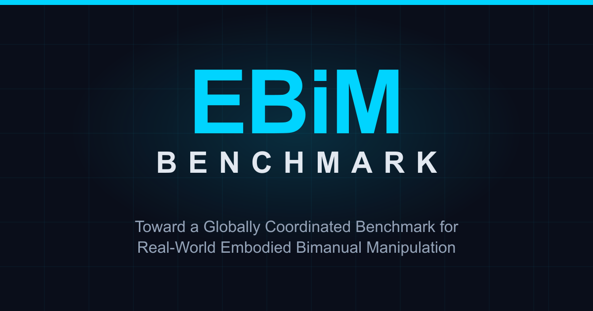 EBiM Benchmark · Embodied Bimanual Manipulation